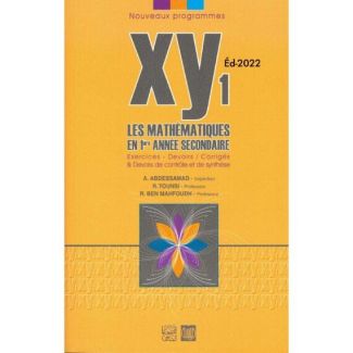 XY LES MATHEMATIQUES 1ère SECONDAIRE