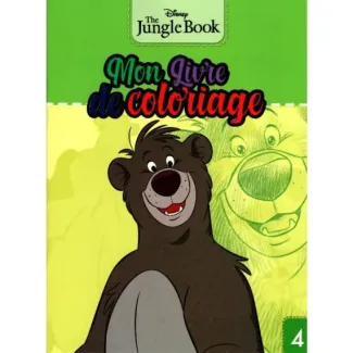 THE JUNGLE BOOK – MON LIVRE DE COLORIAGE N°04