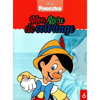 PINOCCHIO – MON LIVRE DE COLORIAGE N°06