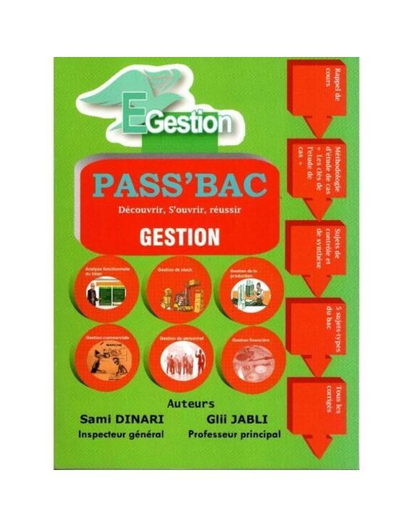 PASS BAC DECOUVRIR, S OUVRIR, REUSSIR GESTION
